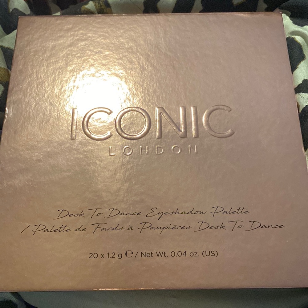 Iconic London desk to dance eyeshadow palette